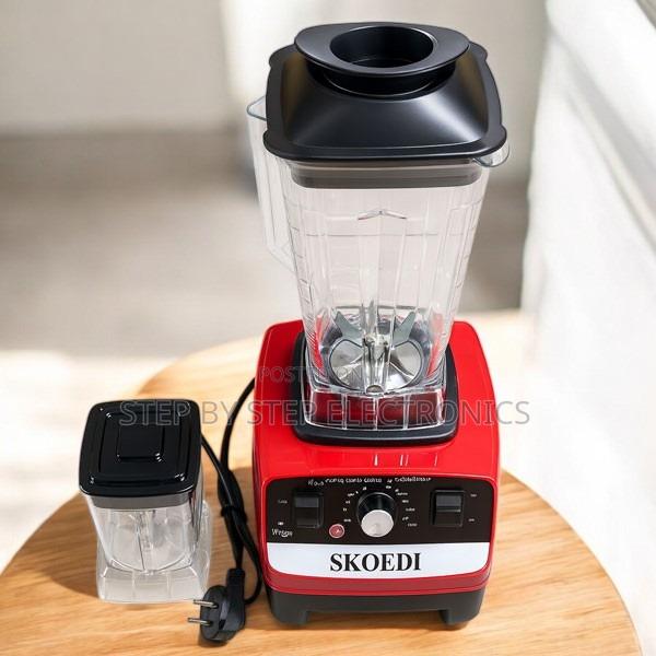 Skoedi Durable Blender With Powerful Motor and Grinder Attachment