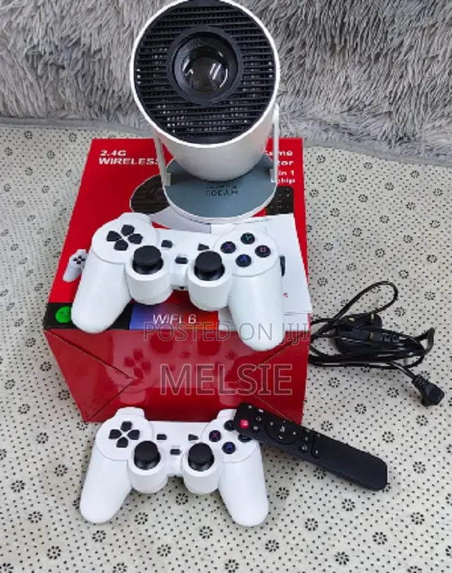 Intelligent Projectorhome Projector Android11 System 1080p 64gb Games