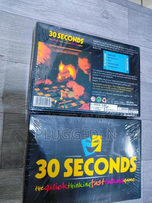 30 Seconds Board Game - main view