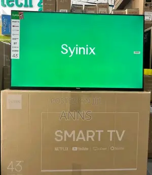 Frameless Syinix 43 Inch Smart Tv
