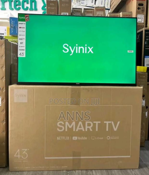 Frameless Syinix 43 Inch Smart Tv - thumbnail 2