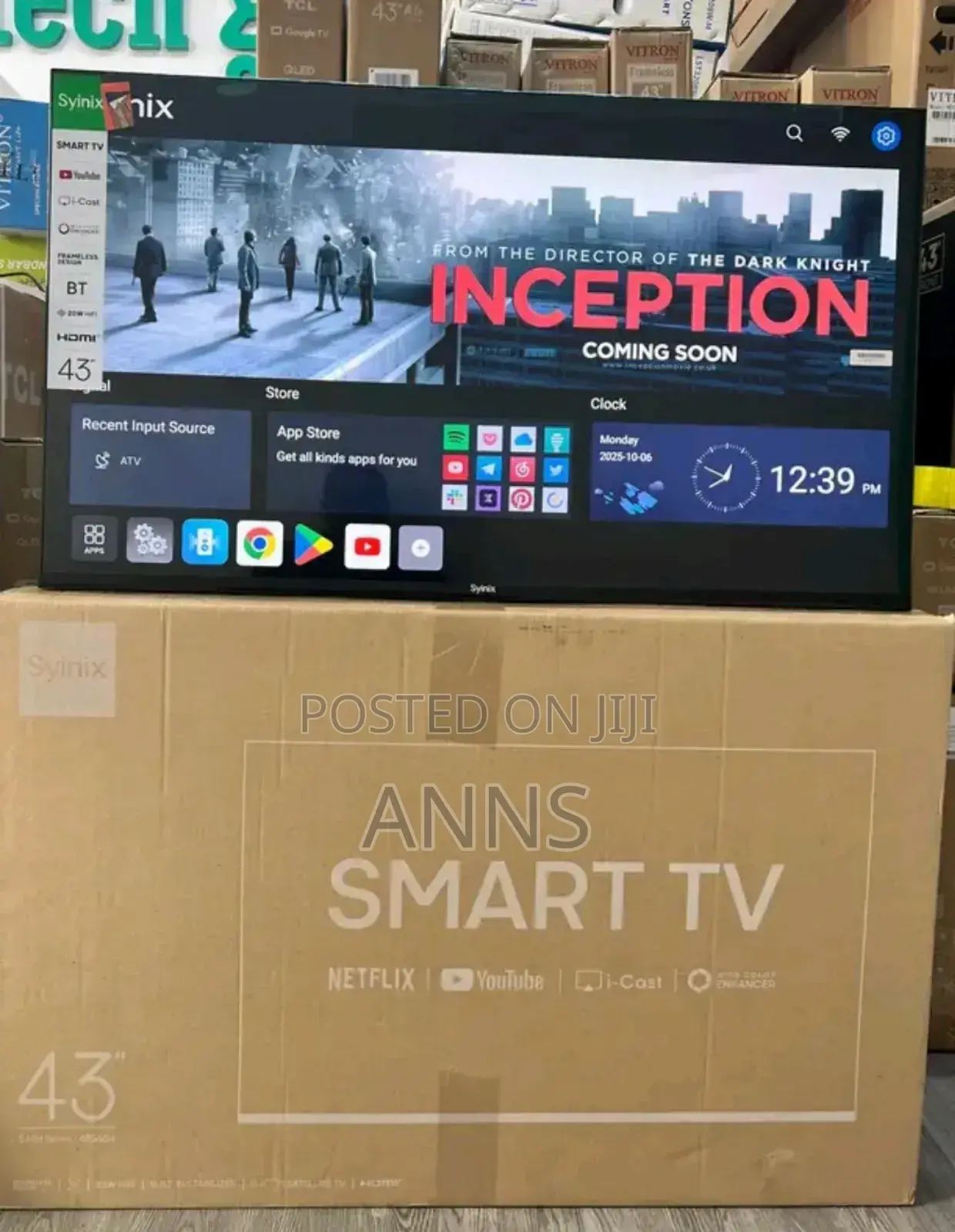 Dolby Audio Syinix 43 Inch Smart Tv