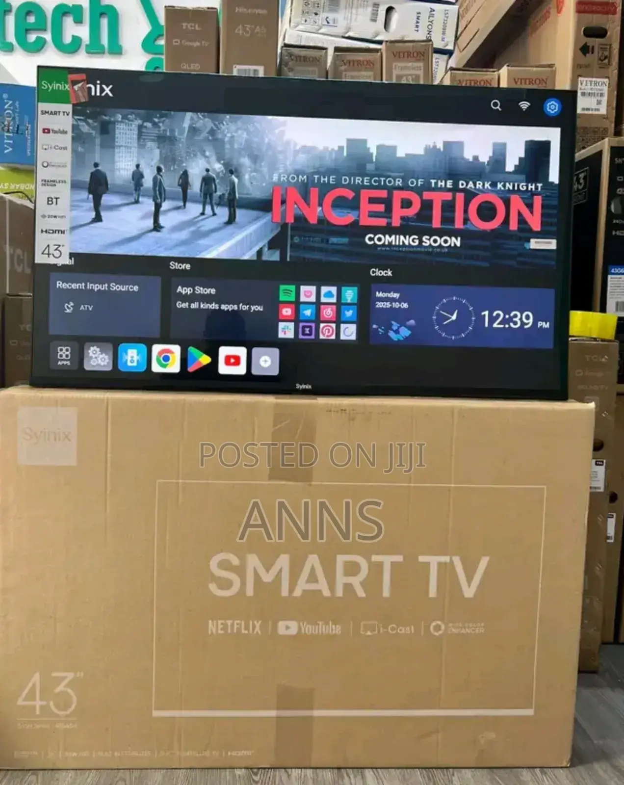 Dolby Audio Syinix 43 Inch Smart Tv