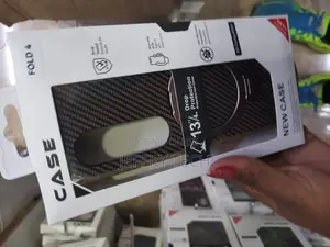 Rexe Galaxy Z Fold 4 Carbon Fiber Case With Inivisible Magnetic Stand
