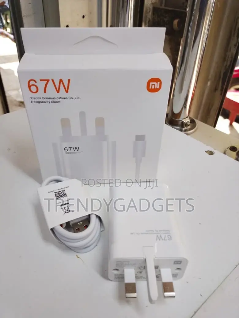 Mi Xiaomi 67w Power Adapter Suit Fast Charging Combo