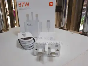 Xiaomi 67w Turbo Charging Adapter With Usb-a to Type-C Cable