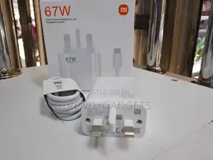 Xiaomi 67w Turbo Charging Adapter With Usb-a to Type-C Cable