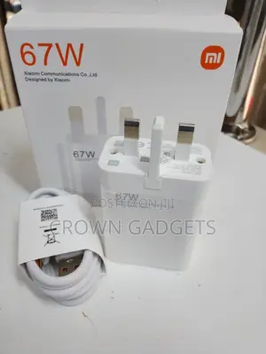 Xiaomi 67w Turbo Charging Adapter With Usb-a to Type-C Cable