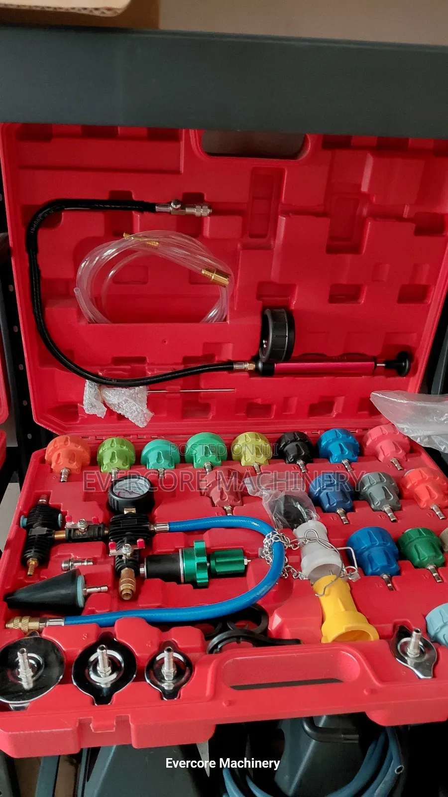 Universal Cooling System Pressure Tester Kit – Heavy Duty