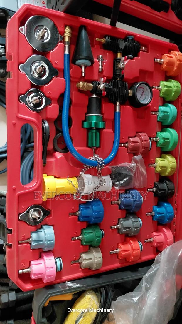 Universal Cooling System Pressure Tester Kit – Heavy Duty - thumbnail 2