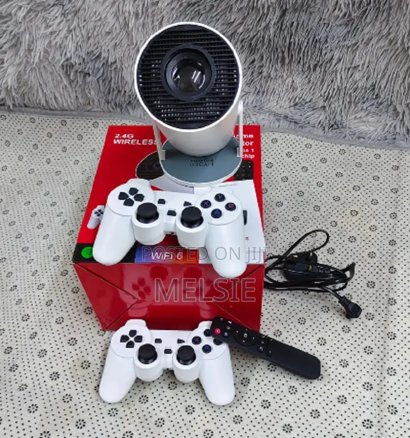 Hy300 Mini Projetor Android 11 With the Best Game Consoles