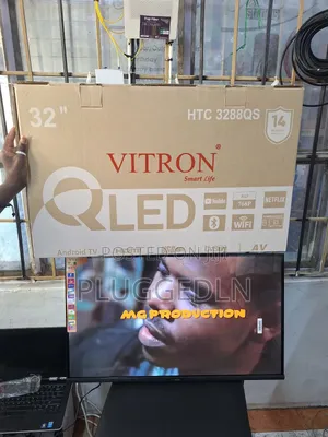 Vitron HTC 3288qs, a 32-Inch Qled Smart Android Tv