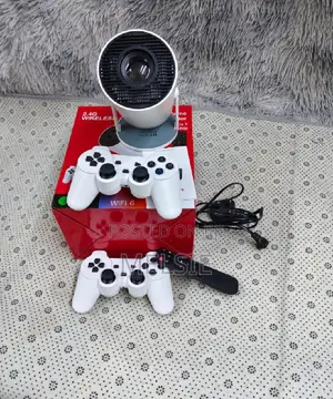Hy300 Video Game Consoles Mini Portable Home Projector Android11