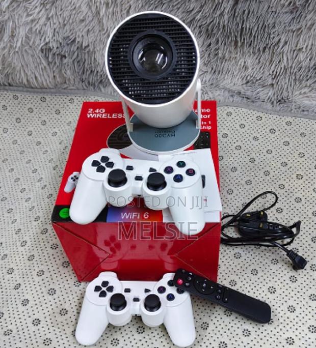 Hy300 Video Game Consoles Mini Portable Home Projector Android11 - thumbnail 2