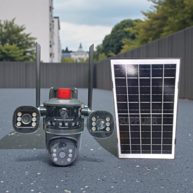 Cloud Storage Back Up Multiple Lens 4g PTZ Outdoor Solar Camera - main view