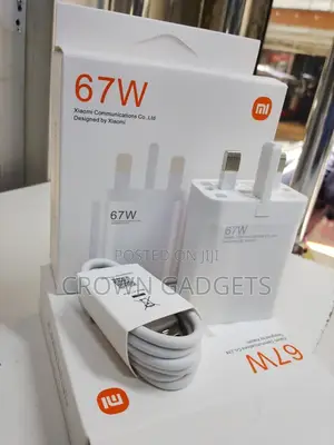 Xiaomi 67w Power Adapter Kit | Fast Charge Type-C Cable