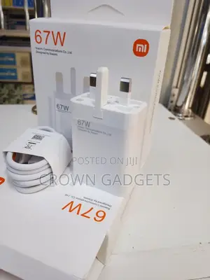 Xiaomi 67w Power Adapter Kit | Fast Charge Type-C Cable