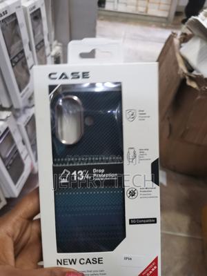 Qmart Aramid Carbon Fiber Magsafe Case for iPhone 16 Series-Multicolor - thumbnail 2