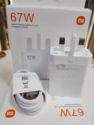 Xiaomi 67w Turbo Fast Charger With Type-c Cable – Original