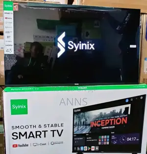 New Model Syinix 43 Inch Smart Tv