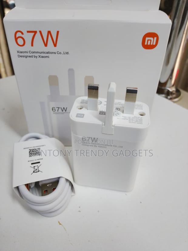 Mi 67w Fast Charging Adapter Combo For Xiaomi Redmi Poco - thumbnail 4