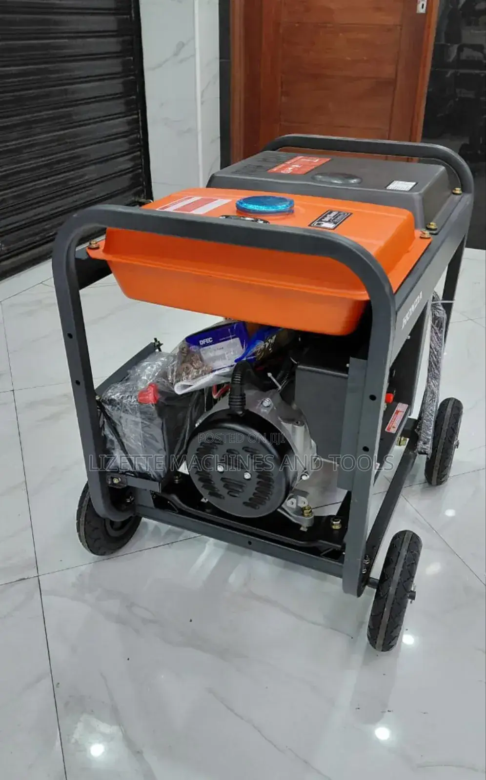 10kva Honda Diesel Generator Single Phase With Handle and Wheels.