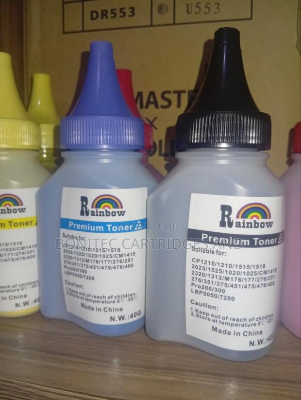 Hp Powder 40g Black/Cyan/Yellow/Magenta