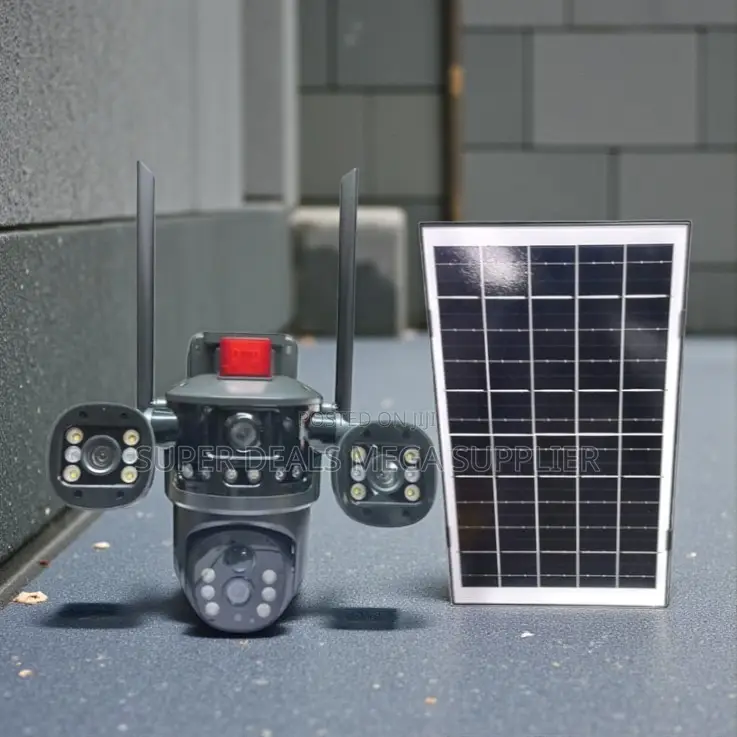 Up to 128gb Tf Storage Multiple Lens 4g PTZ Solar Security Camera