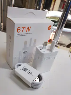 Original Xiaomi 67w Usb-a Fast Charger Travel Adapter Set