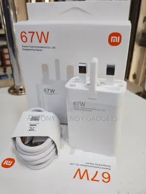 Original Xiaomi 67w Usb-a Fast Charger Travel Adapter Set