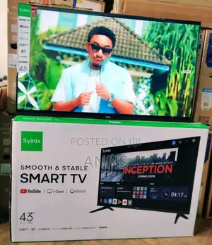 Frameless 43inch Smart Tv Syinix