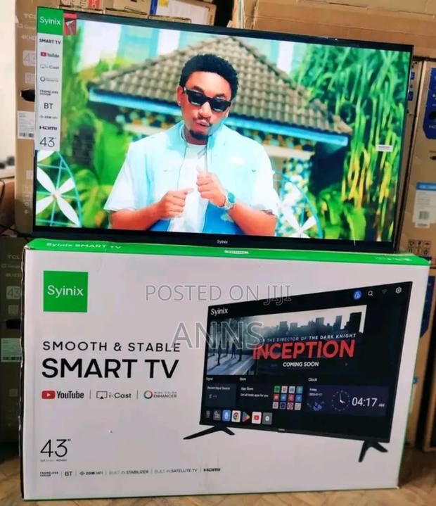 Frameless 43inch Smart Tv Syinix - thumbnail 2
