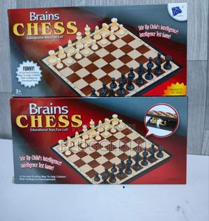 Brains Magnetic and Foldable Chess Board Game.