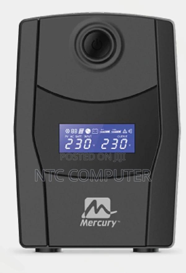 Mercury Elite 650 Pro Offline Ups -650va/390w, 2 X Universal Sockets