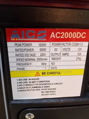 Power Ac2000 Generator