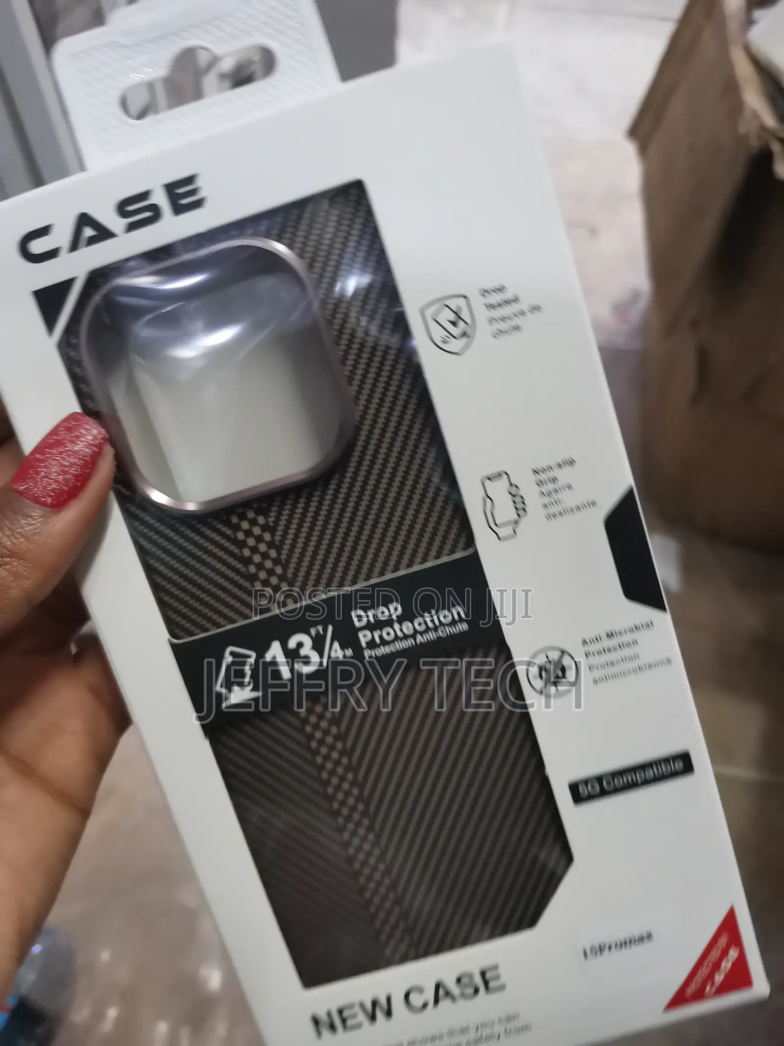 Mous Carbon Fibre for iPhone 15 Pro Max Case Magsafe
