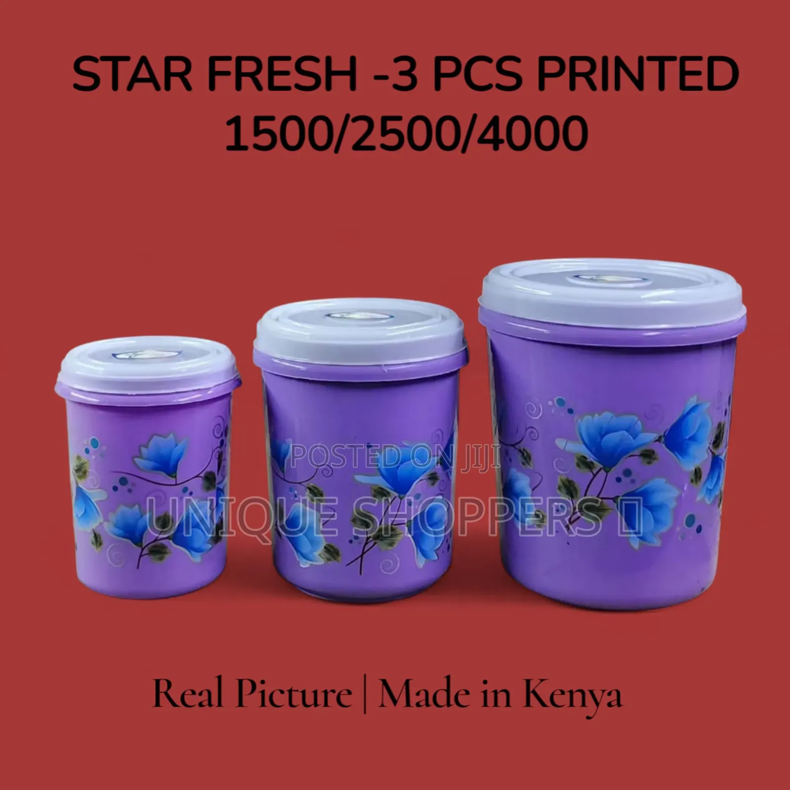 Stylish 3-Piece Container Set