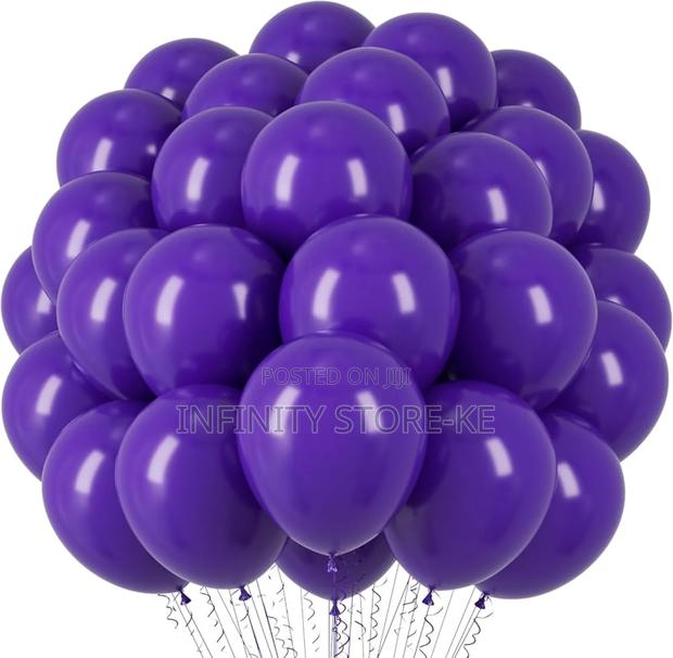100 PCS Purple Balloons/ Balloons