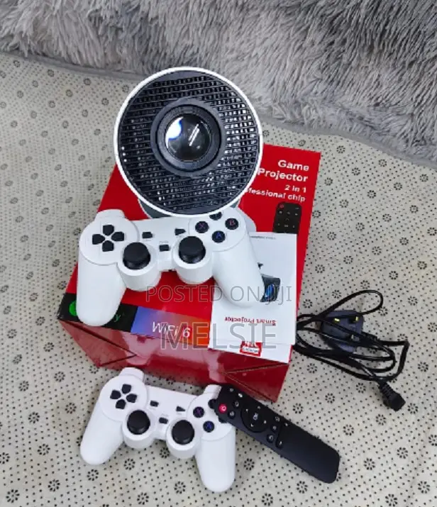Hy300 Pro Gaming Projector 2 in 1 Android , Smart Home Projector