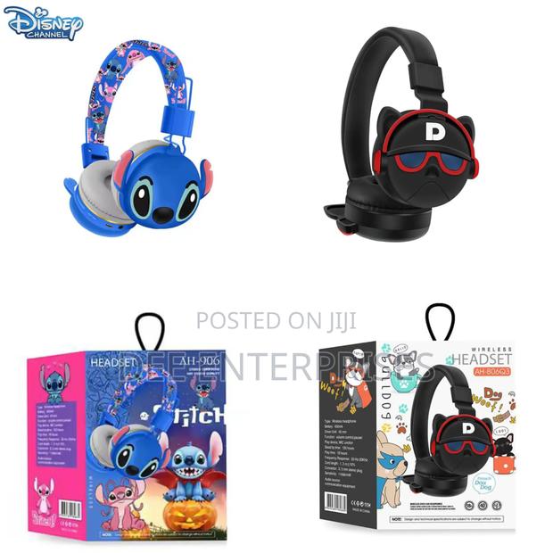 Cartoon Themed Wireless Headphone - main view