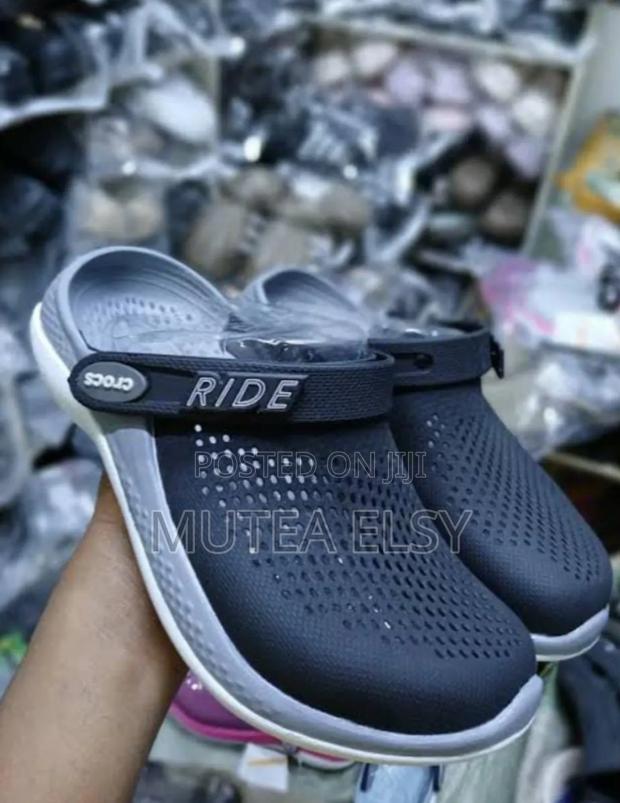 Black Grey Crocks Literide - thumbnail 2