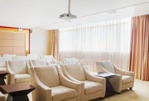 Straight Office Curtain Rail