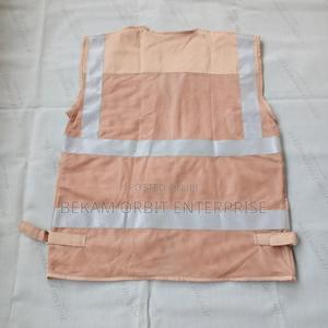 Custom Twill Multipockets Reflective Half Jackets - main view