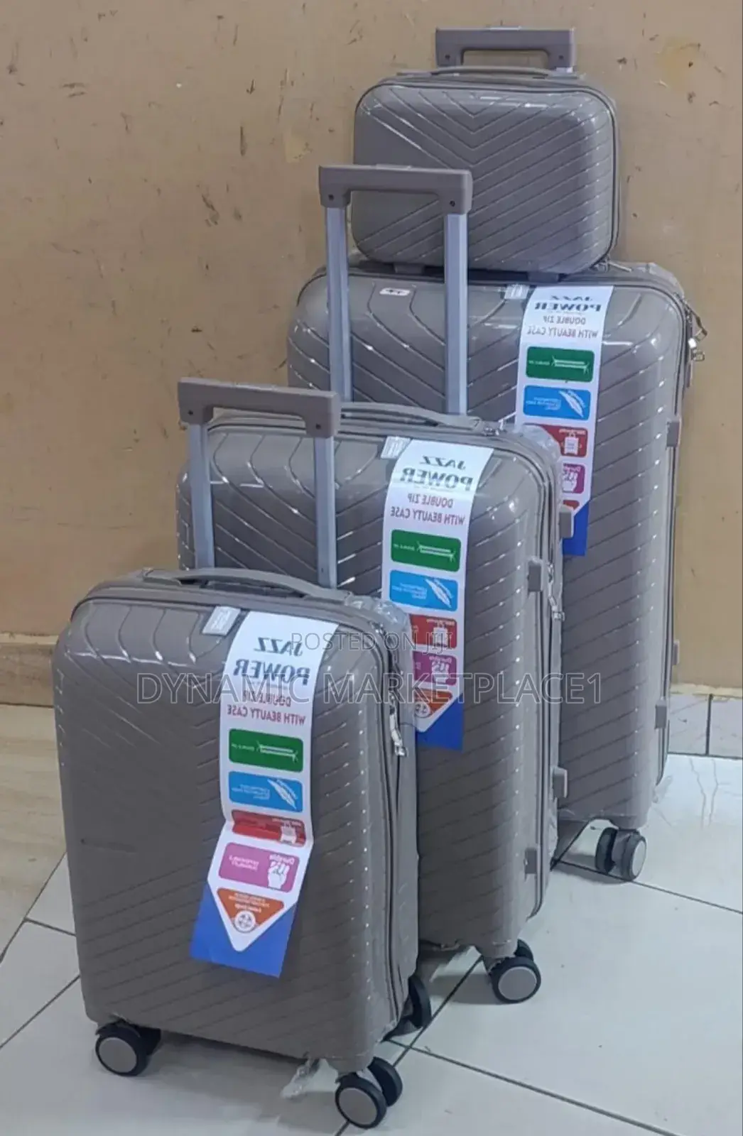 Set of Four "4 in 1 Luxurious Unbreakable Suitcase