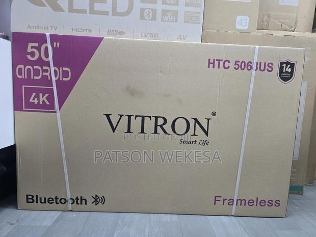 Vitron 5068us 50′′ Inch Frameless Uhd Android Tv - main view