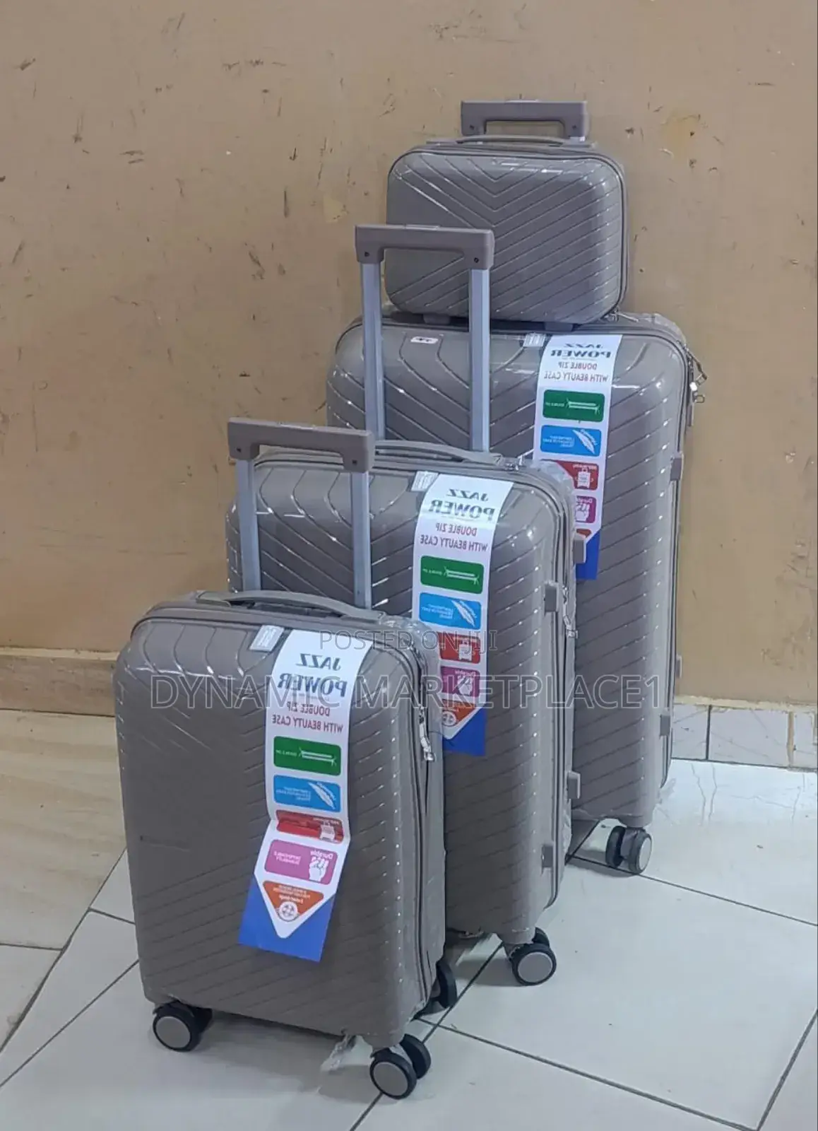 Set of Four "4 in 1 Luxurious Unbreakable Suitcase