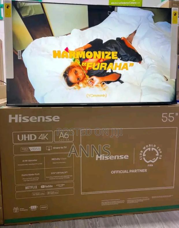 Wifi Enabled Hisense 55-Inch Smart Tv 55a6k Uhd - thumbnail 2