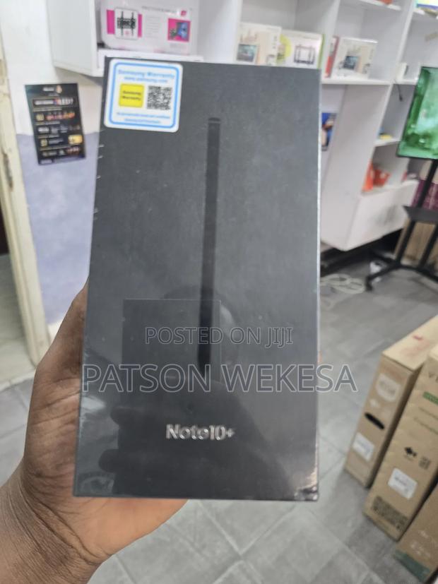 New Samsung Galaxy Note 10 Plus 256 GB Silver - thumbnail 2