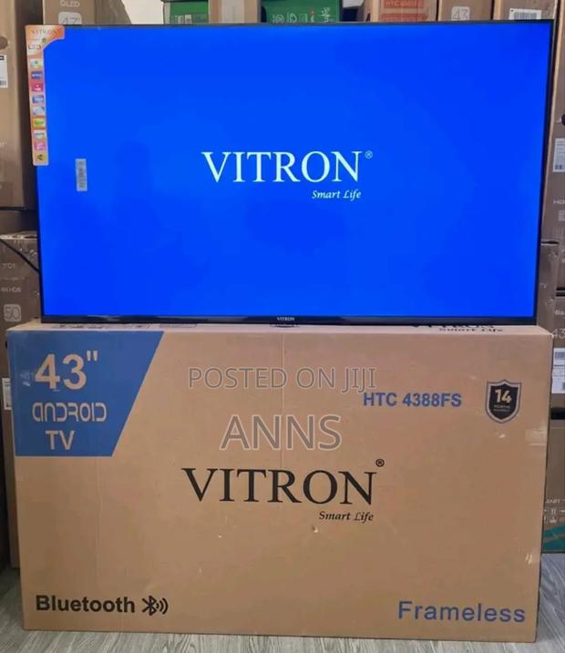 Framelss Vitron 43 Inch Smart Tv