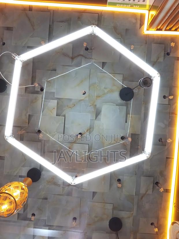 Hexagon Lights Ceiling Hanging Pendant